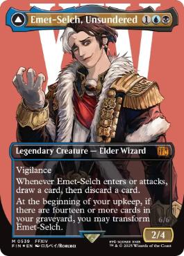 Emet-Selch, Unsundered - Magic: The Gathering - FIN-BF Near Mint Inglés