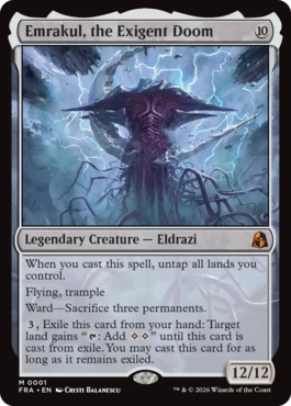 Emrakul, the Exigent Doom - Magic: The Gathering - FRA Near Mint Inglés
