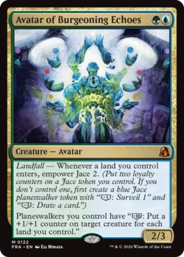 Avatar of Burgeoning Echoes - Vista detallada 1 de Magic México | Hydra