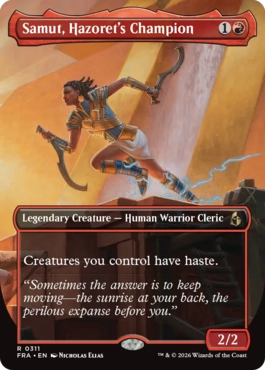 Samut, Hazoret's Champion - Magic: The Gathering - FRA-BF Near Mint Inglés