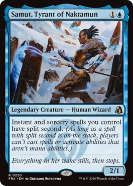 Samut, Tyrant of Naktamun - Magic: The Gathering - FRA Near Mint Inglés