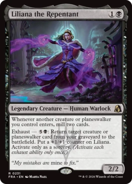 Liliana the Repentant - Vista detallada 1 de Magic México | Hydra