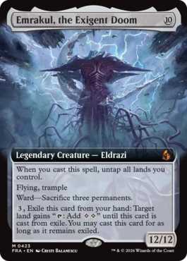 Emrakul, the Exigent Doom - Magic: The Gathering - FRA-BF Near Mint Inglés