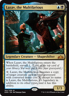Lazav, the Multifarious - Magic: The Gathering - GRN Near Mint Inglés