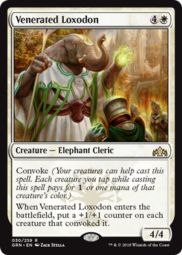 Venerated Loxodon - Vista detallada 1 de Magic México | Hydra