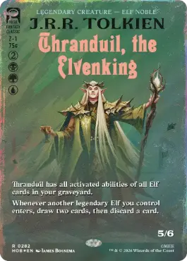 Thranduil, the Elvenking - Magic: The Gathering - HOB-BF Near Mint Inglés