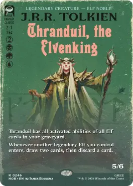 Thranduil, the Elvenking - Magic: The Gathering - HOB-BF Near Mint Inglés