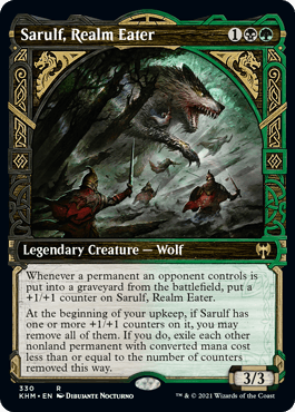 Sarulf, Realm Eater - Vista detallada 1 de Magic México | Hydra