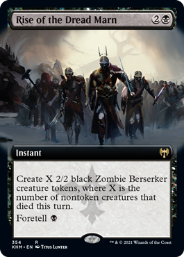 Rise of the Dread Marn - Magic: The Gathering - KHM-BF Near Mint Inglés