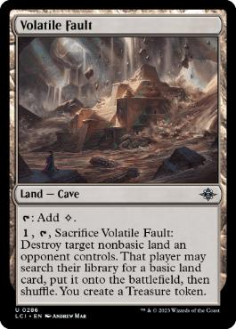 Carta Volatile Fault de Magic: The Gathering