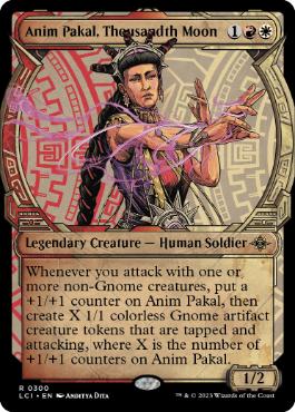 Anim Pakal, Thousandth Moon - Magic: The Gathering - LCI-BF Near Mint Inglés