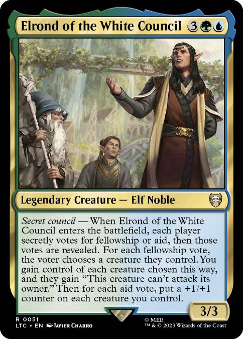 Elrond of the White Council - Vista detallada 1 de Magic México | Hydra