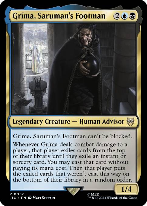 Gríma, Saruman's Footman - Vista detallada 1 de Magic México | Hydra