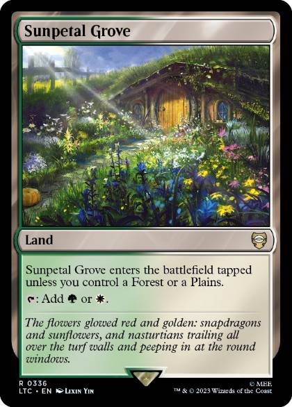 Sunpetal Grove - Vista detallada 1 de Magic México | Hydra