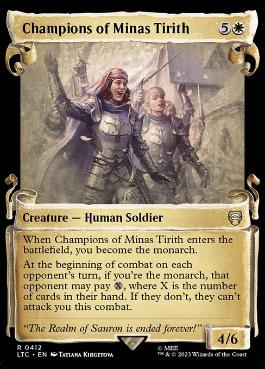 Champions of Minas Tirith - Magic: The Gathering - LTC Near Mint Inglés
