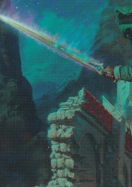 【Art Card】Andúril, Narsil Reforged - Magic: The Gathering - LTC Near Mint Inglés