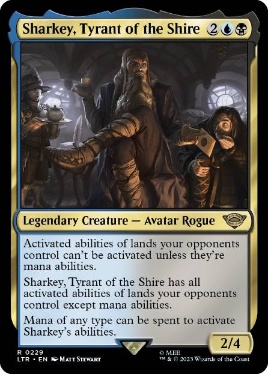 Sharkey, Tyrant of the Shire - Vista detallada 1 de Magic México | Hydra