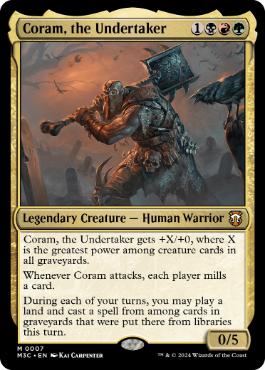 Coram, the Undertaker - Vista detallada 1 de Magic México | Hydra