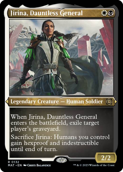 Jirina, Dauntless General - Vista detallada 1 de Magic México | Hydra