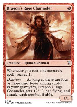 Carta Dragon's Rage Channeler de Magic: The Gathering