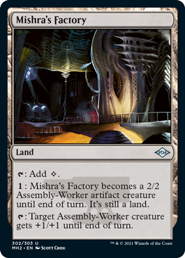 Carta Mishra's Factory de Magic: The Gathering