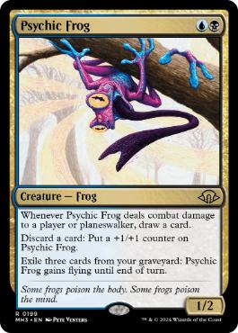 Psychic Frog - Vista detallada 1 de Magic México | Hydra