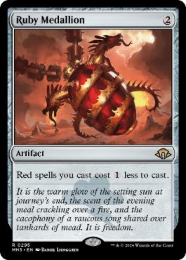 Carta Ruby Medallion de Magic: The Gathering