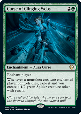 Curse of Clinging Webs - Vista detallada 1 de Magic México | Hydra