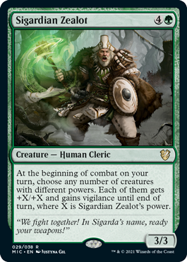 Sigardian Zealot - Vista detallada 1 de Magic México | Hydra