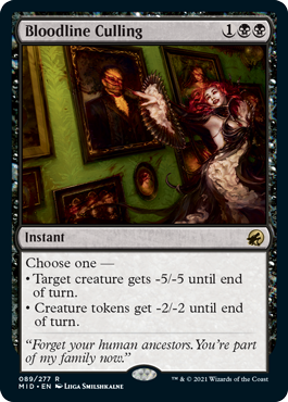 Bloodline Culling - Vista detallada 1 de Magic México | Hydra