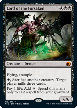 Lord of the Forsaken - Vista detallada 1 de Magic México | Hydra