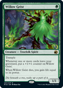 Willow Geist - Vista detallada 1 de Magic México | Hydra