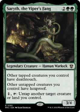 Saryth, the Viper's Fang - Vista detallada 1 de Magic México | Hydra