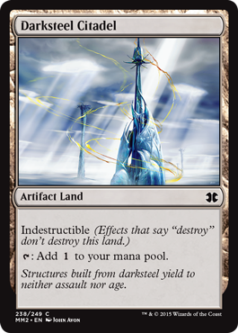 Carta Darksteel Citadel de Magic: The Gathering