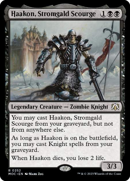 Haakon, Stromgald Scourge - Vista detallada 1 de Magic México | Hydra