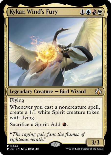 Kykar, Wind's Fury - Vista detallada 1 de Magic México | Hydra