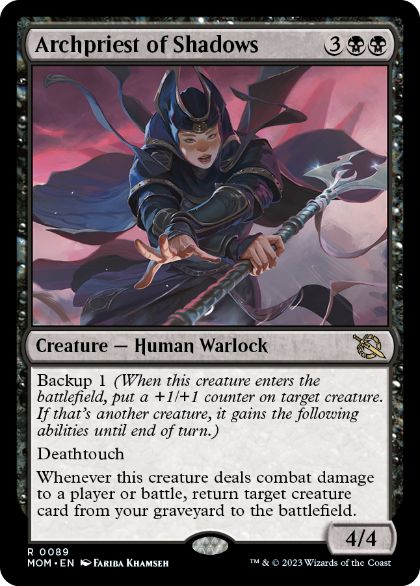 Archpriest of Shadows - Vista detallada 1 de Magic México | Hydra