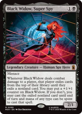 Black Widow, Super Spy - Vista detallada 1 de Magic México | Hydra