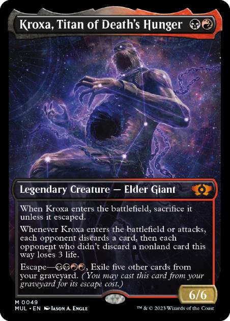 Kroxa, Titan of Death's Hunger - Vista detallada 1 de Magic México | Hydra