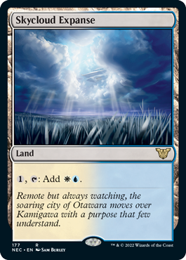 Carta Skycloud Expanse de Magic: The Gathering