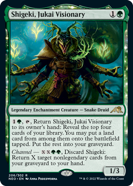 Shigeki, Jukai Visionary - Vista detallada 1 de Magic México | Hydra