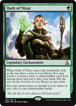Oath of Nissa - Vista detallada 1 de Magic México | Hydra