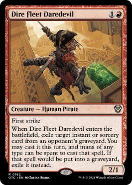 Dire Fleet Daredevil - Vista detallada 1 de Magic México | Hydra