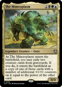 Carta The Mimeoplasm de Magic: The Gathering