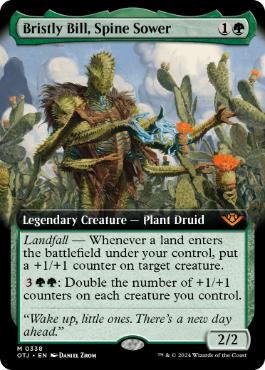 Bristly Bill, Spine Sower - Magic: The Gathering - OTJ-BF Near Mint Inglés