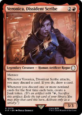 Veronica, Dissident Scribe - Vista detallada 1 de Magic México | Hydra
