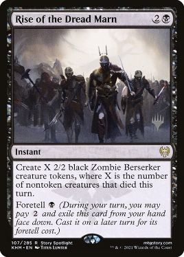 Rise of the Dread Marn - Magic: The Gathering - P Stamped_KHM Near Mint Japonés