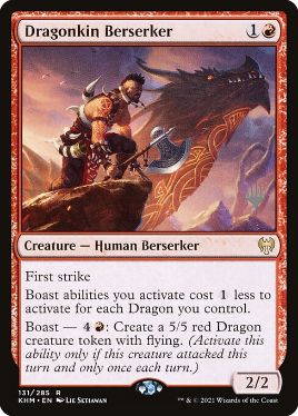 Dragonkin Berserker - Vista detallada 1 de Magic México | Hydra