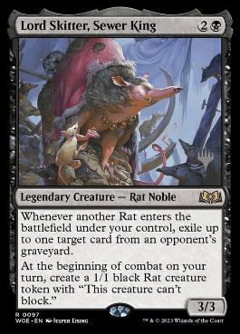 Lord Skitter, Sewer King - Vista detallada 1 de Magic México | Hydra