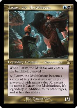Lazav, the Multifarious - Magic: The Gathering - RVR Near Mint Inglés